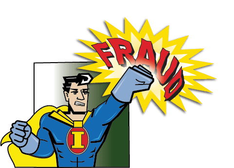 Captain Integrity punching FRAUD